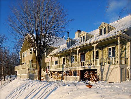 Auberge La Camarine - Extérieur hiver