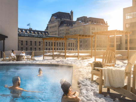 Hilton Québec - Piscine extérieure