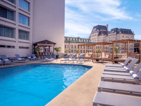 Hilton Québec - Piscine extérieure